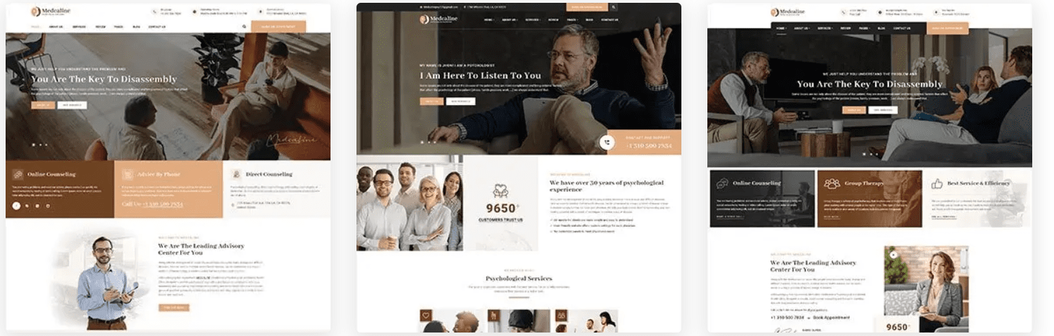 Medcaline Child medical WordPress theme